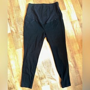 Time and tru black maternity pants